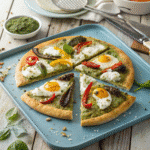 5 Creative Twists on Cottage Cheese and Egg Pizza Crust Recipe Cottage Cheese and Egg Pizza Crust Ingredients for cottage cheese and egg pizza crust laid out