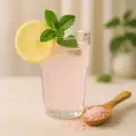 Discover the Pink Salt Trick for Weight Loss: Proven Recipe to Burn Fat Effectively 5 Finished pink salt trick drink served